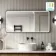Mila Black Framed Illuminated LED Mirror 600x1200mm