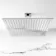 Galway Premium Ceiling Chrome Square Thermostatic Set - 400mm Head, Hand Shower & Jets