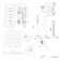 Galway Premium Ceiling Chrome Square Thermostatic Set - 400mm Head, Hand Shower & Jets