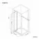 London 6mm Pivot Shower Enclosure 900x900mm