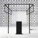 Munich Matt Black Grid 8mm Walk Through Wet Room Shower Glass Panel 1100mm & 250mm Return Panel