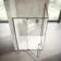 Cologne Brushed Gunmetal Easy Clean 8mm Hinged Shower Enclosure 1200x900mm