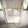 Cologne Brushed Copper Easy Clean 8mm Hinged Shower Enclosure 1400x900mm