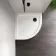 London Quadrant Stone Shower Tray 800x800mm & Riser Kit