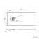 Berlin Rectangular Matt White Slate Effect SMC Composite Shower Tray 1700x800mm