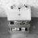 Trent Stone Grey Basin Drawer Vanity 600mm