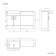 Harper Gloss White Basin Vanity and Back To Wall Toilet Unit 1200mm