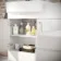 Harper Gloss White Combination Vanity Basin and Atlanta Toilet 1200mm