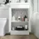 Trent Gloss White Combination Vanity Basin and Atlanta Toilet 1000mm