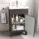 Bermuda Graphite Grey Basin Vanity 500mm