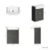 Monaco Graphite Grey Traditional Basin Vanity 600mm