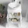 Mersey Gloss White Vanity with Oval Basin 500mm