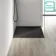 Tokyo Square Matt Black Slate Texture Stone Shower Tray 800x800mm