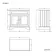Lucia Inky Blue Cabinet with Marble Top 840mm - Excludes Counter Top Basin