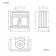 Lucia Inky Blue Vanity with Marble Top & Oval Counter Top Basin 840mm