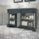 Lucia Inky Blue Double Vanity with Marble Top & Round Counter Top Basin 1200mm