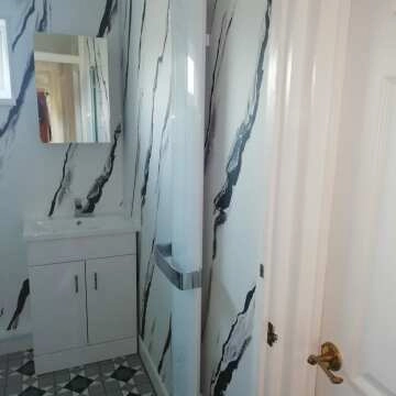 Madison Battery Powered Illuminated LED Cloakroom Mirror Cabinet 600x400mm
