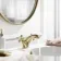 Nene Traditional Brushed Brass Basin Mixer Tap