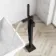 Avon Matt Black Waterfall Freestanding Bath Shower Mixer Tap