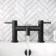 Selma Matt Black Bath Filler