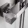 Galway Premium Gunmetal Grey Square Thermostatic Shower Set