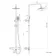 Ballina Premium Gunmetal Grey Round Thermostatic Shower