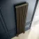 Athens Antique Gold Double Column Vertical Traditional Radiator 1800x470mm
