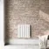 Faro White Single Flat Panel Horizontal Radiator 600x560mm