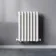 Marbella White Single Oval Panel Radiator 600x420mm