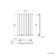 Marbella White Single Oval Panel Radiator 600x420mm