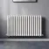 Marbella White Single Oval Panel Radiator 600x1020mm