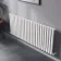 Marbella White Single Oval Panel Radiator 600x1440mm