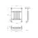 Gibraltar Wall Hung Large White Traditional Heated Towel Radiator (With Overhanging Rail)