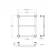 Gibraltar Wall Hung Traditional Chrome Heated Towel Rail 690x600mm
