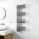 Madrid Anthracite Designer Heated Towel Rail 1200x450mm