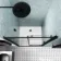 London Matt Black Grid 6mm Sliding Shower Door 1000mm