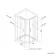 London Brushed Brass 6mm Offset Quadrant Shower Enclosure 1200x800mm