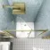 London Brushed Brass 6mm Bifold Shower Door 1000mm