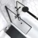 Zurich Easy Clean Matt Black Framed Bath Screen - 800mm