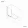 Venice 4mm Bath Screen - 800mm