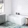 Trojan - 750mm Acrylic straight bath end panel