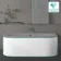 Stafford Essential 1700mm Super Strength Reinforced Back To Wall Bath Panel