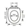 Seattle Soft Close Seat for Close Coupled Toilet