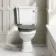 Hudson Traditional Graphite Grey Wooden Soft Close Toilet Seat