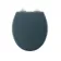Hudson Traditional Inky Blue Wooden Soft Close Toilet Seat