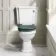 Hudson Traditional Midnight Green Wooden Soft Close Toilet Seat
