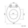 Hudson Traditional Midnight Green Wooden Soft Close Toilet Seat