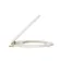 Hudson Traditional Chalk White Wooden Soft Close Seat with Brushed Brass Hinges
