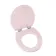 Hudson Traditional Cashmere Pink Wooden Soft Close Seat