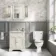 Chalk White Bathroom Mirror 700x500mm